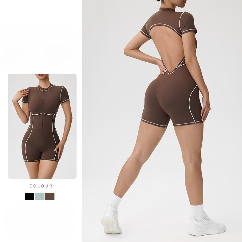 Yoga Overall Fitness - Women's Summer Fitness Sports Yoga Jumpsuits