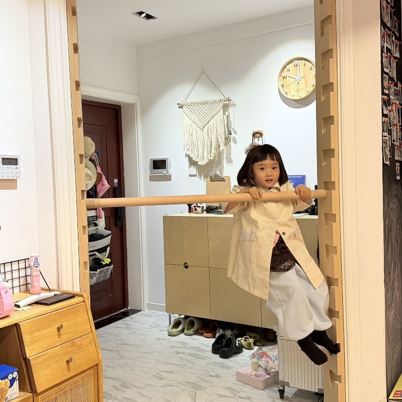 Pull Up Bar Doorframe - Door frame balcony No punching Door