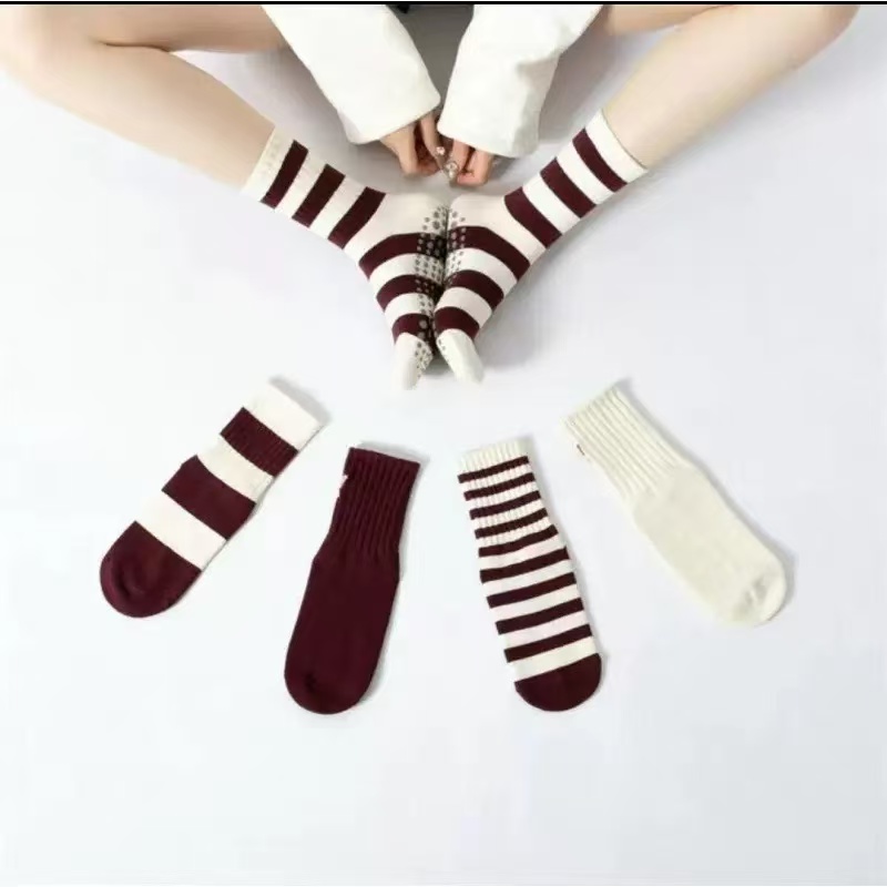 1/5Pairs Professional Anti-Sli - Yoga Fitness Dance 评论和价格