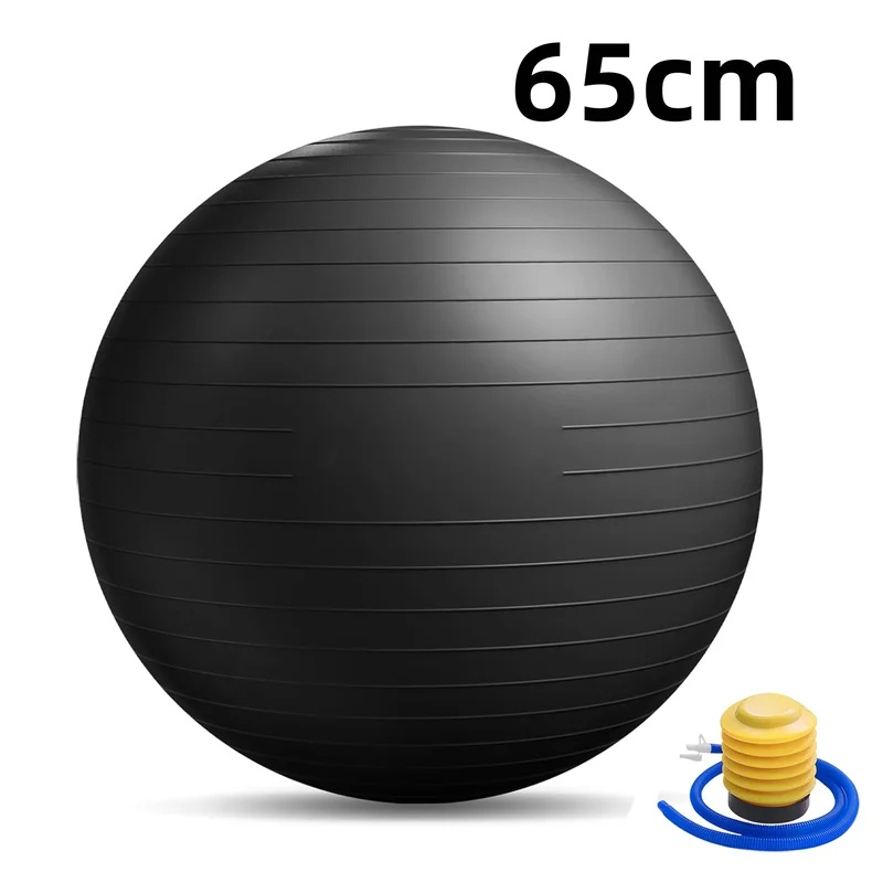 Anti-Burst Yoga Ball with Pump - Bosu Ball Balance 评论和价格
