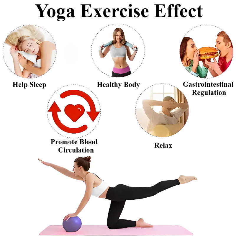 25cm Yoga Ball Exercise Gymnas - Bosu Ball Balance 评论和价格