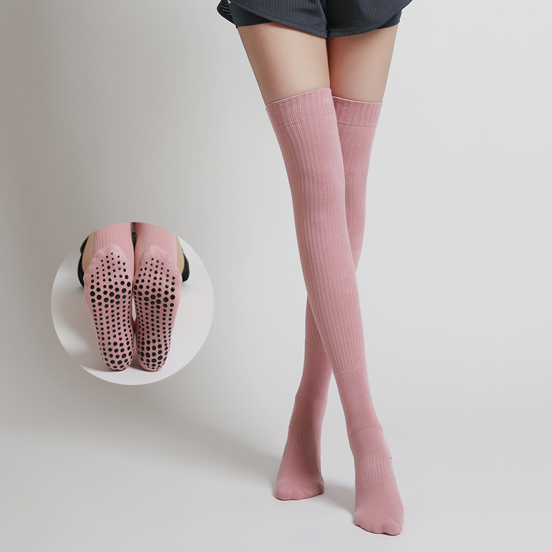 Women Non-slip Yoga Socks Long - Yoga Fitness Dance 评论和价格