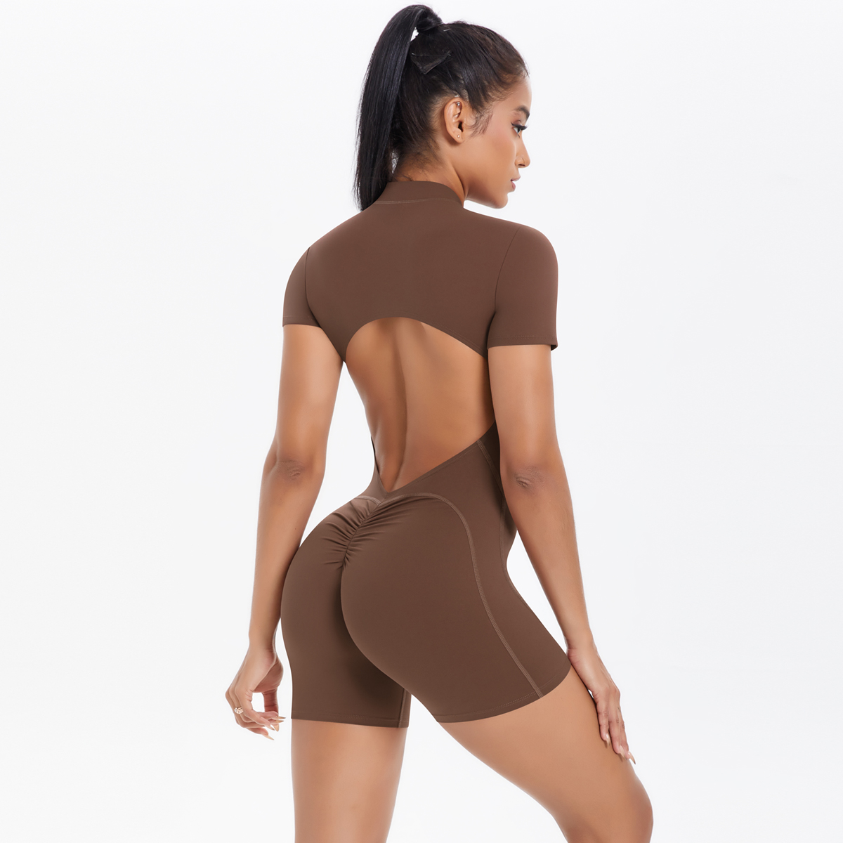 Women Gym Jumpsuit Short Yoga  - Yoga Overall Fitness 评论和价格