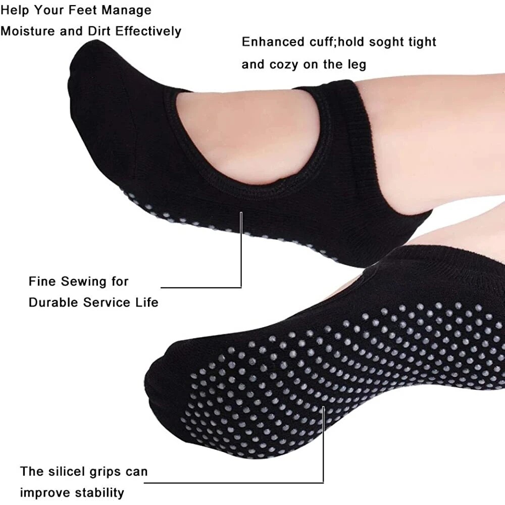 High Quality Women Yoga Socks  - Yoga Fitness Dance 评论和价格