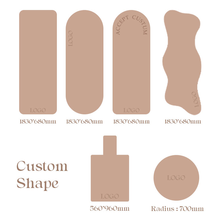 Yoga Mats Custom logo Eco Frie - Yoga Fitness Logo Design 评论和价格