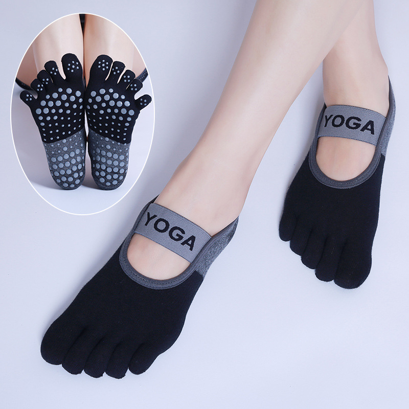 Women Breathable Pilates Socks - Yoga Fitness Dance 评论和价格