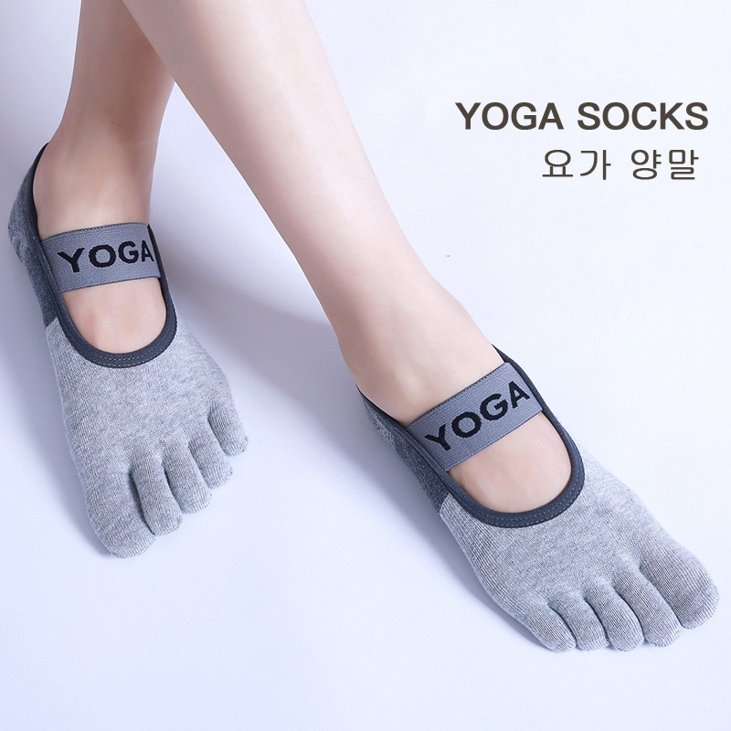 Women Breathable Pilates Socks - Yoga Fitness Dance 评论和价格