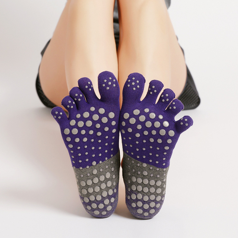 Women Breathable Pilates Socks - Yoga Fitness Dance 评论和价格