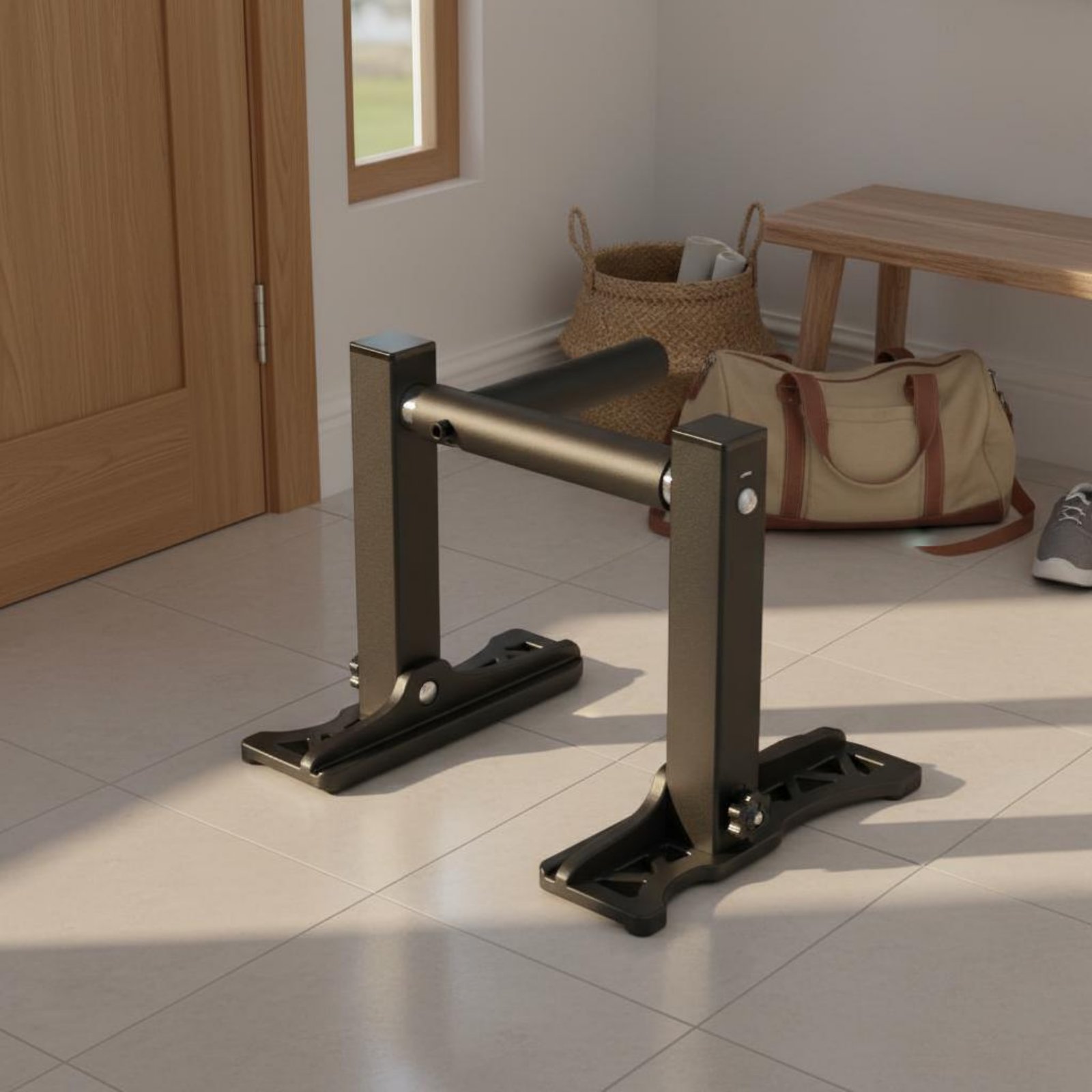 2 Pieces Adjustable Pull-up St - Pull Up Bar Doorframe 评论和价格