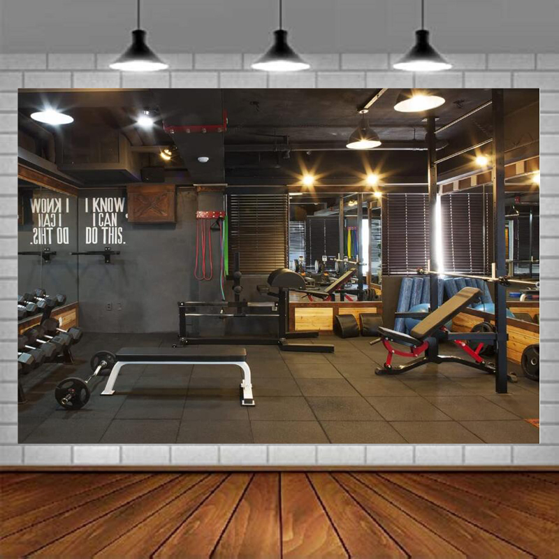Gym Photography Backdrop Fitne - Yoga Fitness Photos 评论和价格