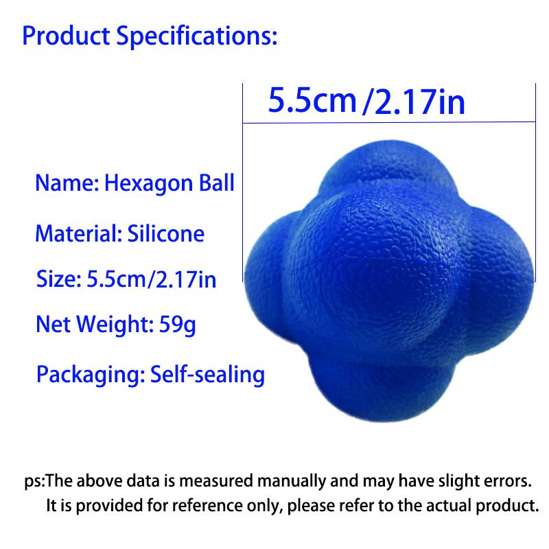 Hexagonal Reaction Ball, High- - Bosu Ball Balance 评论和价格