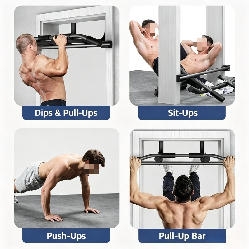 Portable Door Frame Chin-Up Ba - Pull Up Bar Doorframe 评论和价格