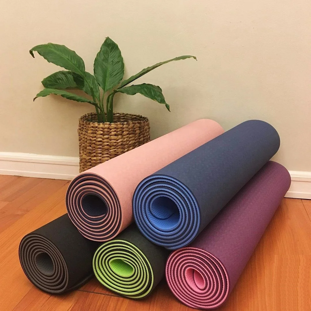 6mm Green Black Custom logo De - Yoga Fitness Logo Design 评论和价格